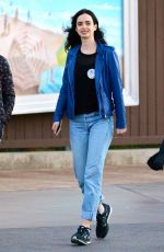 KRYSTEN ROTTER at Disneyland in Anaheim 12/11/2015