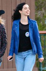 KRYSTEN ROTTER at Disneyland in Anaheim 12/11/2015