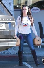 KYLE RICHARDS in Jeans Out Shopping in Beverly Hills 12/12/2015
