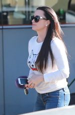 KYLE RICHARDS in Jeans Out Shopping in Beverly Hills 12/12/2015