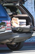 KYLE RICHARDS in Jeans Out Shopping in Beverly Hills 12/12/2015