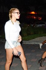 KYLIE JENNER and HAILEY BALDWIN Night Out in Miami 06/12/2015