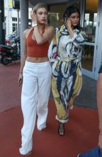 KYLIE JENNER and HAILEY BALDWIN Out Shopping in Miami 12/06/2015