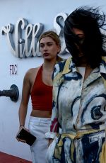 KYLIE JENNER and HAILEY BALDWIN Out Shopping in Miami 12/06/2015