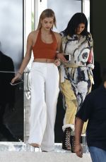 KYLIE JENNER and HAILEY BALDWIN Out Shopping in Miami 12/06/2015