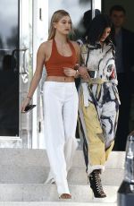 KYLIE JENNER and HAILEY BALDWIN Out Shopping in Miami 12/06/2015