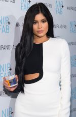 KYLIE JENNER Announced as Nip + Fab Brand Ambassador in Hollywood 12/15/2015