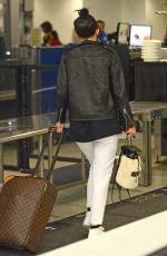 KYLIE JENNER at Miami International Airport 12/07/2015