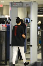 KYLIE JENNER at Miami International Airport 12/07/2015