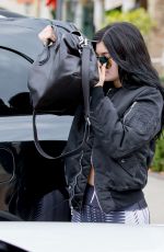KYLIE JENNER in Spandex Out in Calabasas 12/20/2015