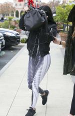 KYLIE JENNER in Spandex Out in Calabasas 12/20/2015
