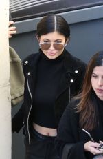 KYLIE JENNER Out AND About in Los Angeles 12/16/2015