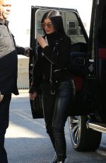 KYLIE JENNER Out AND About in Los Angeles 12/16/2015
