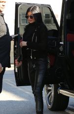 KYLIE JENNER Out AND About in Los Angeles 12/16/2015