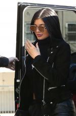 KYLIE JENNER Out AND About in Los Angeles 12/16/2015
