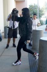 KYLIE JENNER Out Shopping in Los Angeles 12/20/2015