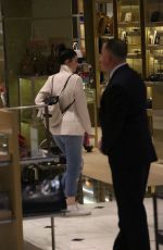 KYLIE JENNER Shopping at Saks in Beverly Hills 12/11/2015