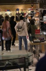 KYLIE JENNER Shopping at Saks in Beverly Hills 12/11/2015