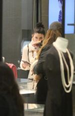 KYLIE JENNER Shopping at Saks in Beverly Hills 12/11/2015