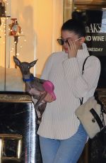 KYLIE JENNER Shopping at Saks in Beverly Hills 12/11/2015