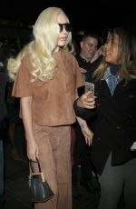 LADY GAGA Leaves Her Hotel in New York 12/10/2015