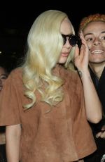 LADY GAGA Leaves Her Hotel in New York 12/10/2015