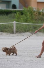 LADY VICTORIA HERVEY in Bikini at a Beach in Miami 12/01/2015
