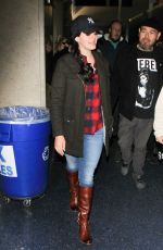 LANA DEL REY at Los Angeles International Airport 12/13/2015