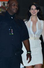 LANA DEL REY Leaves Her Concert in Los Angeles 12/10/2015