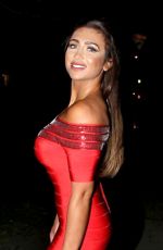 LAUREN GOODGER Night Out in London 25/12/2015