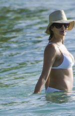 LAUREN SILVERMAN in Bikini on the Beach in Barbados 12/28/2015