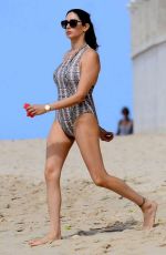 LAUREN SILVERMAN in Swimsuit on the Beach in Barbados 12/19/2015