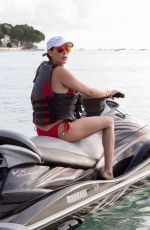 LAUREN SILVERMAN Jet-skiing in Barbados 12/17/2015