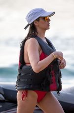 LAUREN SILVERMAN Jet-skiing in Barbados 12/17/2015