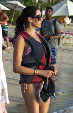 LAUREN SILVERMAN Jet Skiing in Barbados 12/29/2015