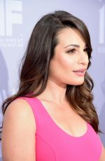 LEA MICHELE at 24th Annual Women in Entertainment Breakfast 12/09/2015