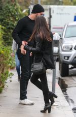 LEA MICHELE Out and About in West Hollywood 12/22/2015