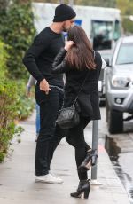 LEA MICHELE Out and About in West Hollywood 12/22/2015