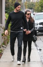 LEA MICHELE Out and About in West Hollywood 12/22/2015
