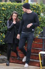 LEA MICHELE Out and About in West Hollywood 12/22/2015