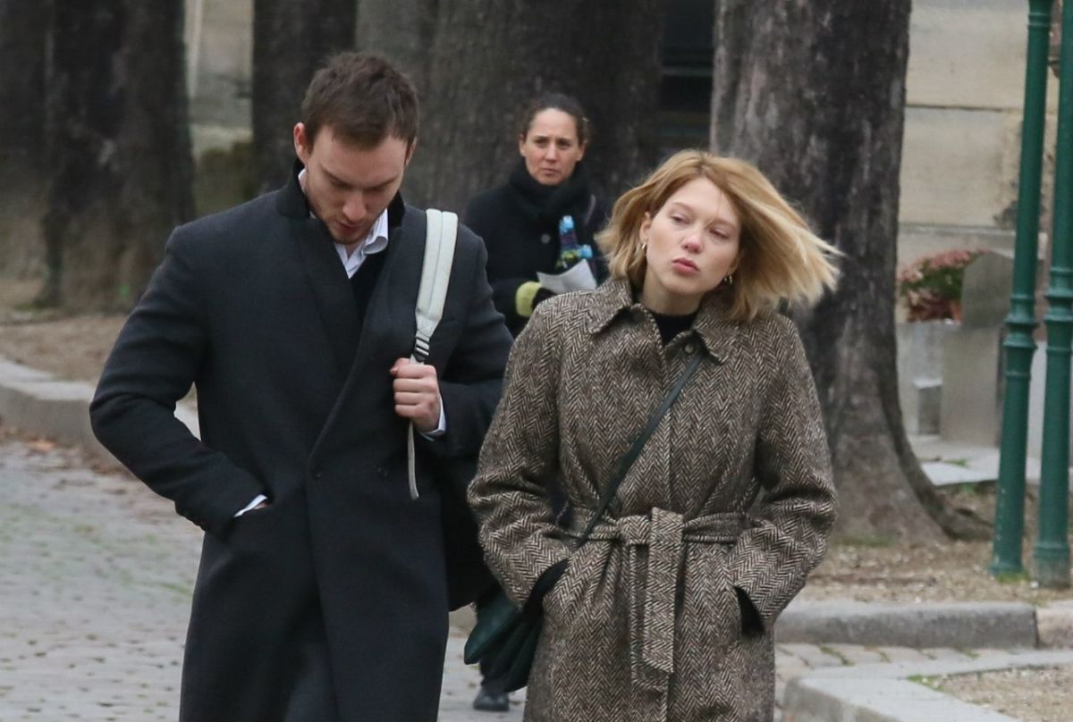 LEA SEYDOUX Out nad About in Paris 12/10/2015.