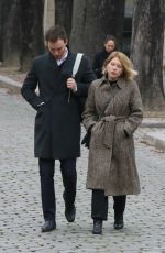 LEA SEYDOUX Out nad About in Paris 12/10/2015