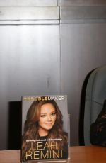 LEAH REMINI Signs Copies of Her Troublemaker: Surviving Hollywood and Scientology Book 12/08/2015