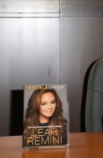 LEAH REMINI Signs Copies of Her Troublemaker: Surviving Hollywood and Scientology Book 12/08/2015