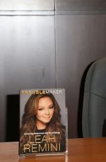 LEAH REMINI Signs Copies of Her Troublemaker: Surviving Hollywood and Scientology Book 12/08/2015
