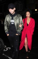 LEIGH-ANNE PINNOCK at Vas J Morgan’s Birthday Bash in London 12/03/2015