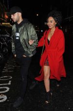 LEIGH-ANNE PINNOCK at Vas J Morgan’s Birthday Bash in London 12/03/2015