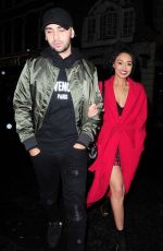 LEIGH-ANNE PINNOCK at Vas J Morgan’s Birthday Bash in London 12/03/2015