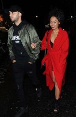 LEIGH-ANNE PINNOCK at Vas J Morgan’s Birthday Bash in London 12/03/2015