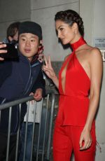 LILY ALDRIDGE at Huffpost Live in New York 12/03/2015